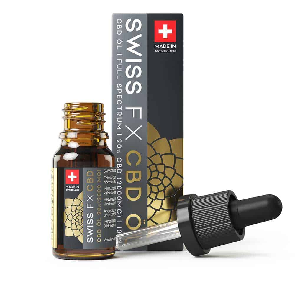 Swiss FX Full Spectrum CBD Oil 20% | 18% discount