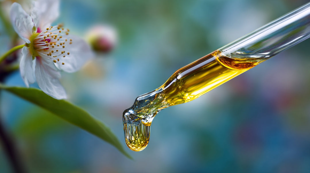 Eine Pipette zum Thema 'Was ist CBD'