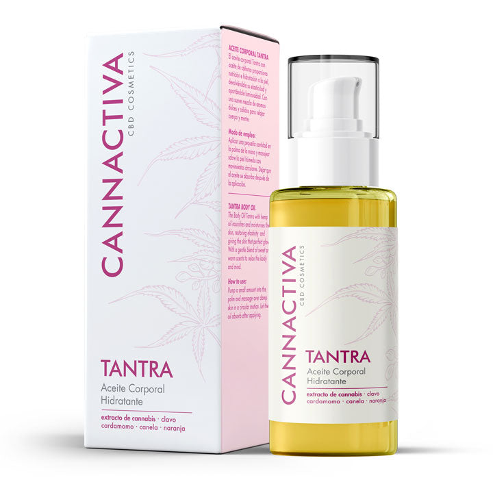 Körperöl Tantra mit CBD von Cannactiva